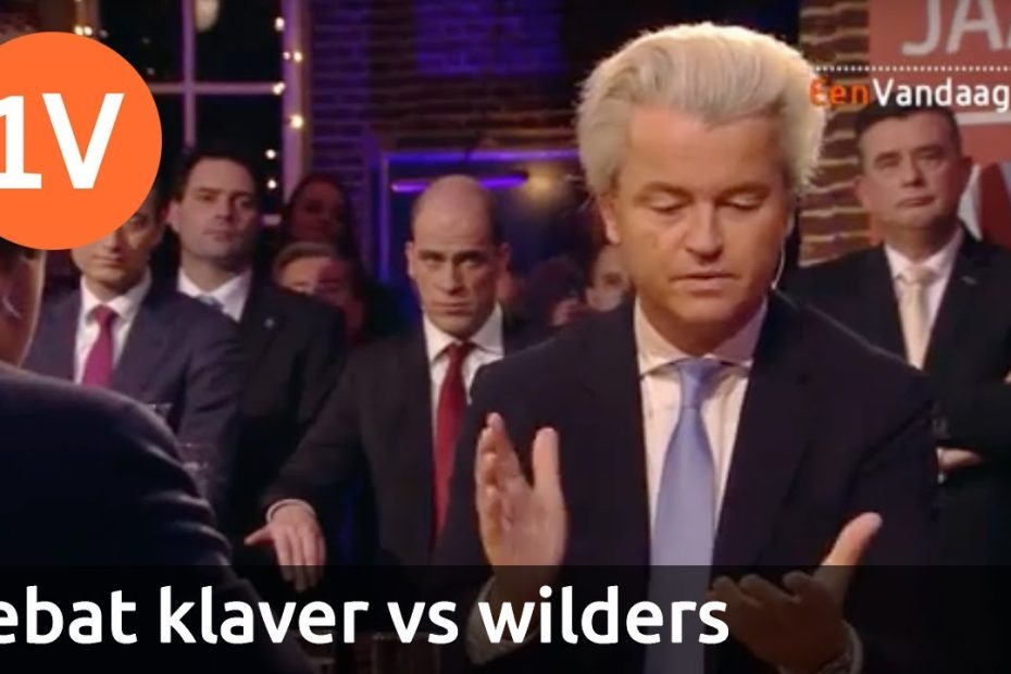 DEBAT | Geert Wilders (PVV) vs Jesse Klaver (GroenLinks) | 2016