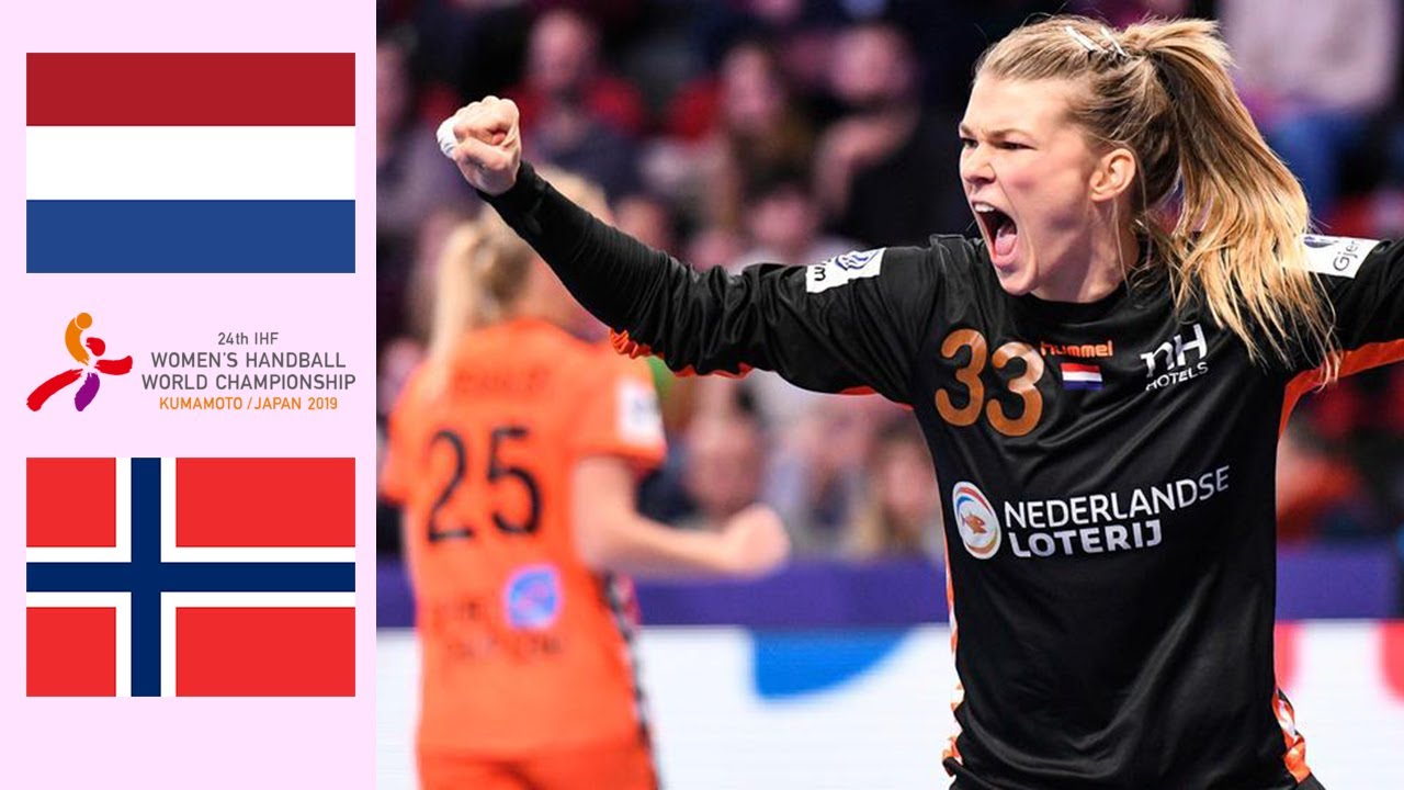 Nederland - Noorwegen. Handbal Wereldkampioenschap Dames 2019