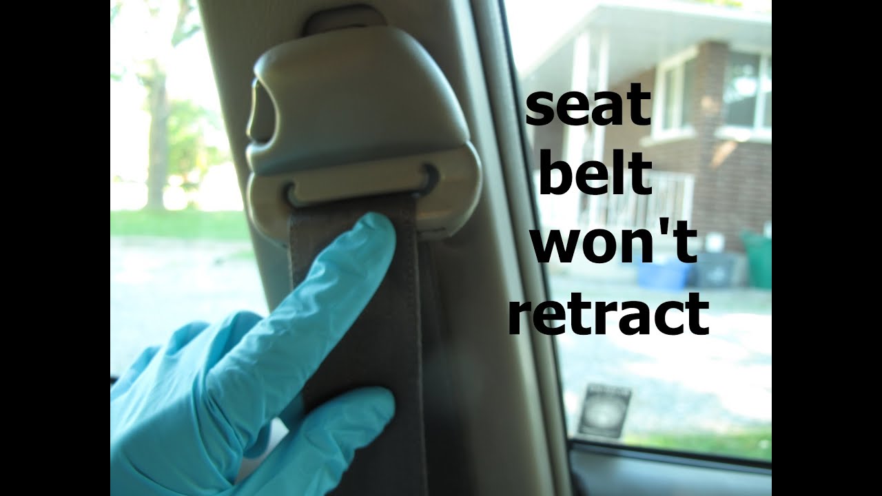 Seat Belt Won't Retract ● Easy Fix