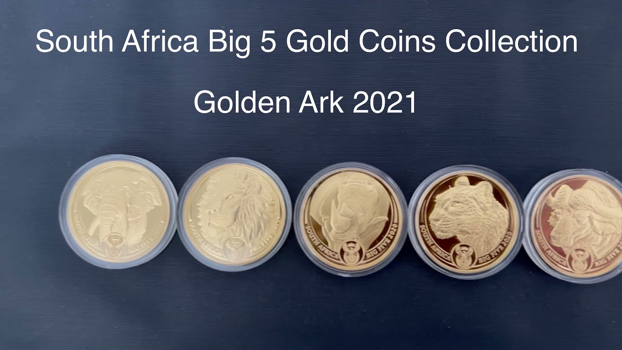 Complete Collection of South Africa Big Five Gold Coins