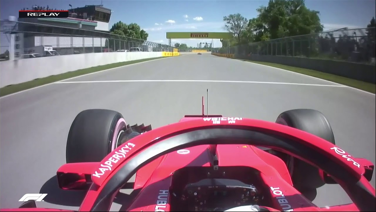 Sebastian Vettel's Pole Lap | 2018 Canadian Grand Prix