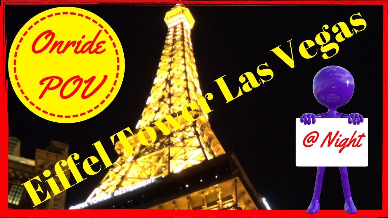 Eiffel Tower Las Vegas at Night