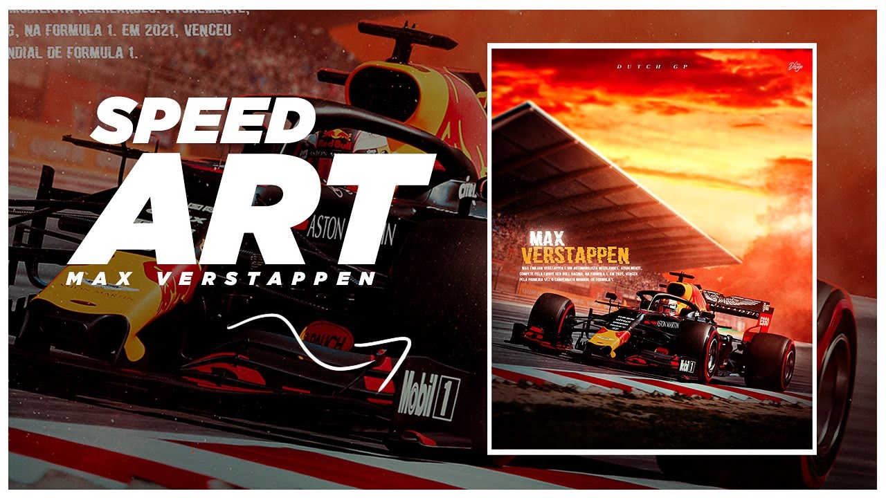 Speed Art - Max Verstappen | Photoshop