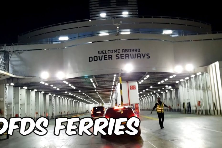 DFDS Ferry Dover Seaways - FULL VIDEO TOUR (Dover to Dunkirk) ???????? ????????