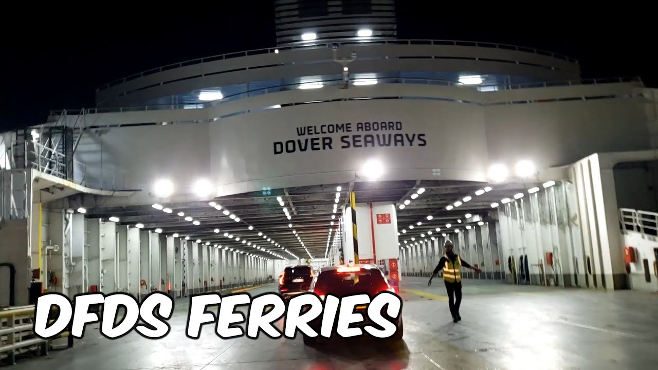 DFDS Ferry Dover Seaways - FULL VIDEO TOUR (Dover to Dunkirk) ???????? ????????