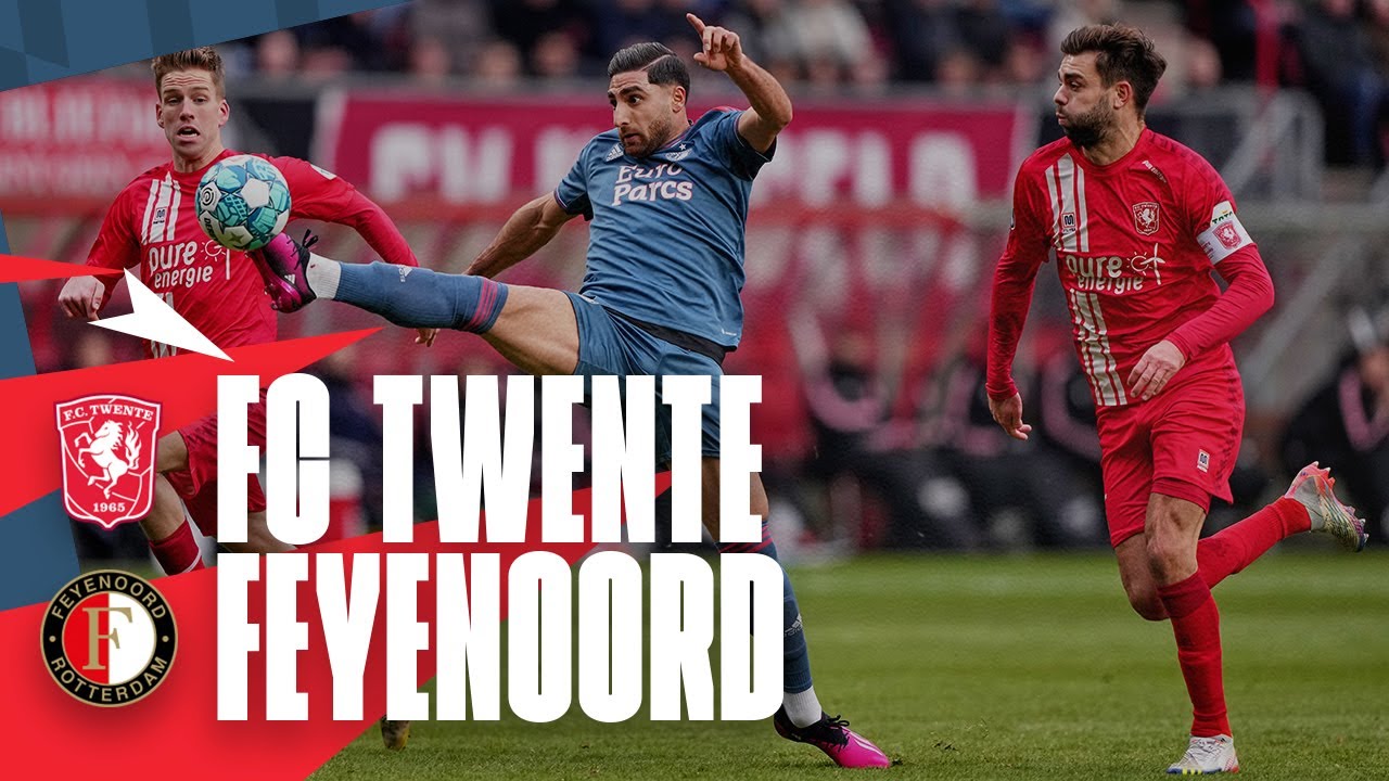 Highlights FC Twente - Feyenoord | Eredivisie 2022-2023