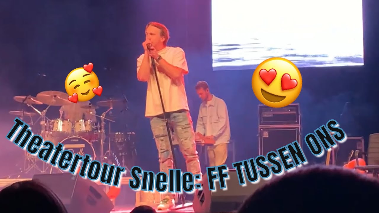 Theatertour Snelle: FF TUSSEN ONS???? | Chasse theater Breda????