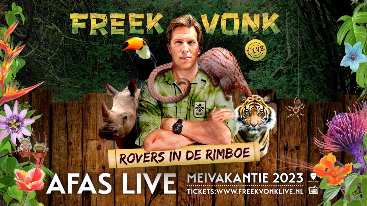 FREEK VONK LIVE - ROVERS IN DE RIMBOE! MEIVAKANTIE 2023