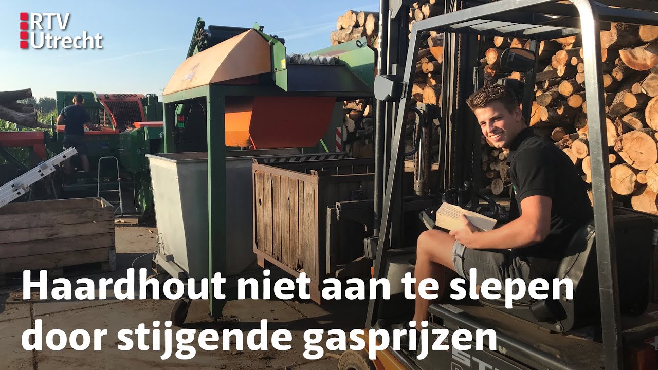 Houthakkersbedrijf Haardhout: 'Het lijkt wel winter' | RTV Utrecht