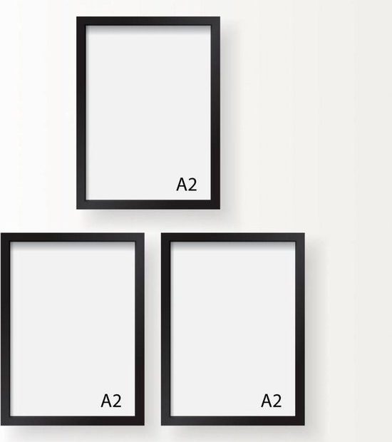 Designclaud A2 Frame - Wissellijst - Fotolijst - Zwart Of Wit | Bol.Com