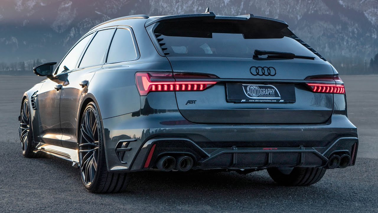 Premiere! 2020 Audi Rs6-R Avant 740Hp/920Nm Beast - Coolest Rs6 Ever? By Abt  Sportsline - Youtube