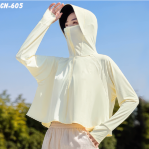 Áo Chống Nắng Croptop Uni Cool Cao Cấp ACN605